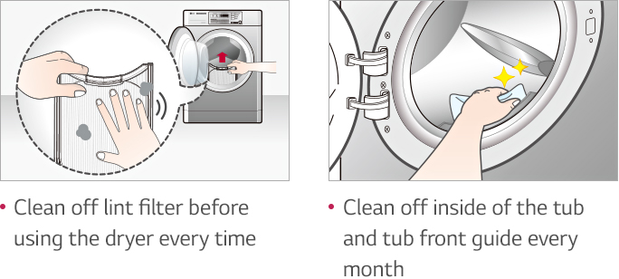 How to maintain dryer