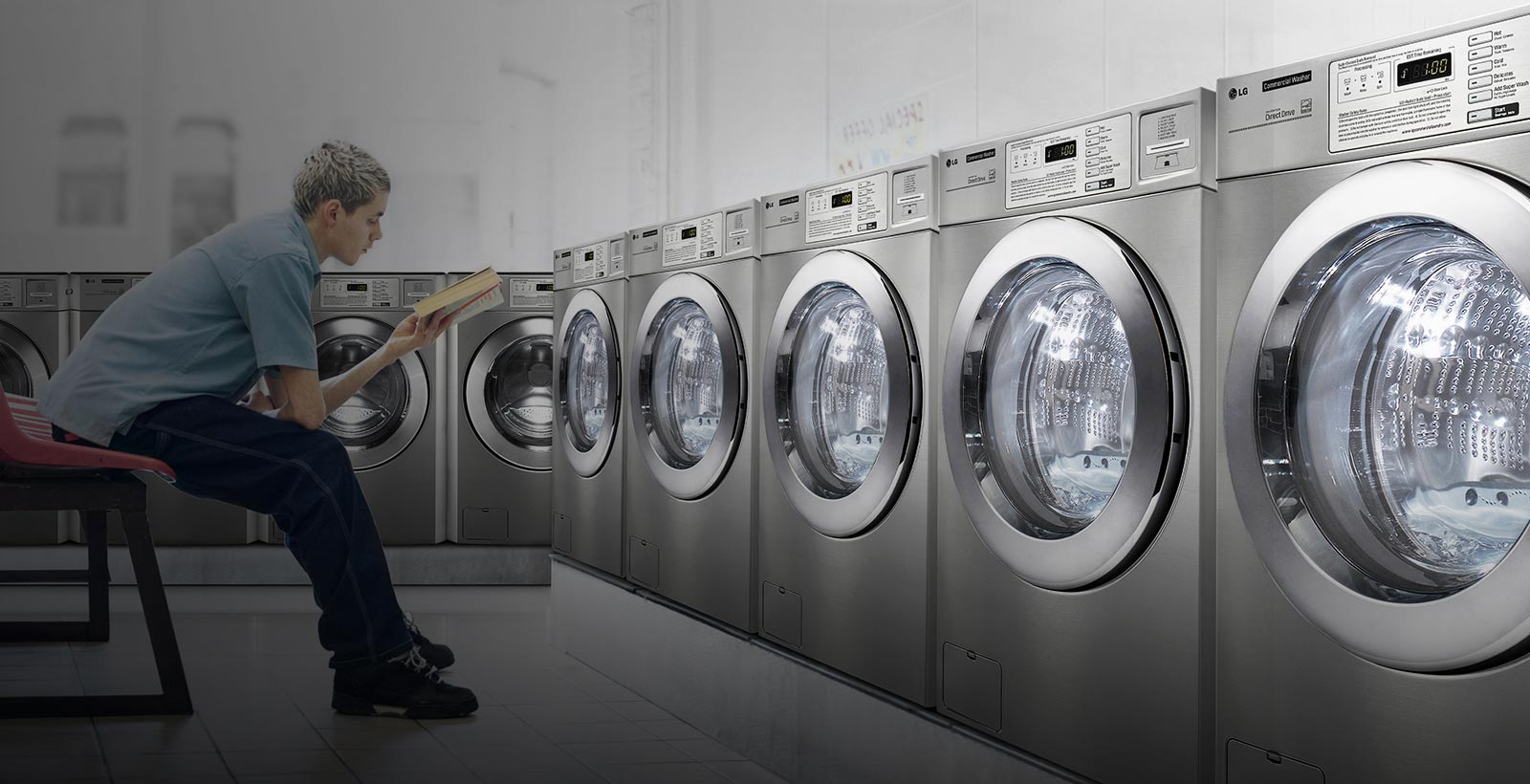 LG商用洗衣设备将为您的运营节省更多的水电成本，同时保持杰出的洗涤效果，从而带来更大的利润。
